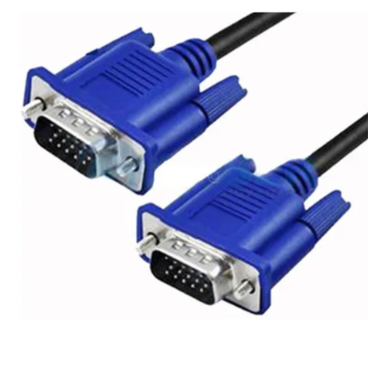 GENERICO - Cable Vga Macho A Macho 10 Mts Doble Filtro 15 Pines Calidad