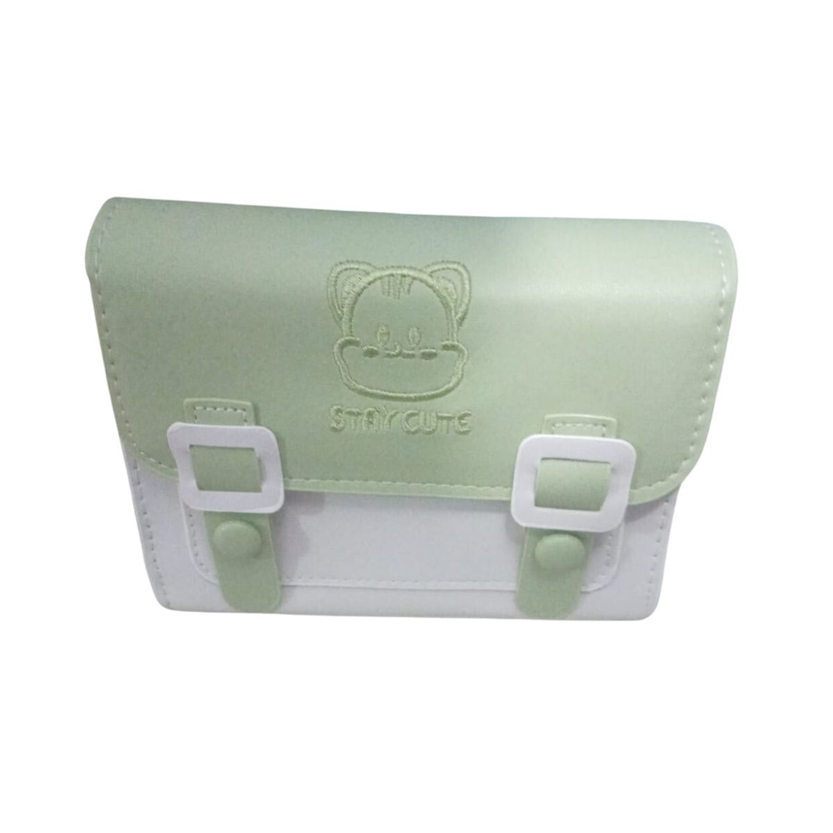 GENERICO - Cartera Bolso Oso Kawaii Verde