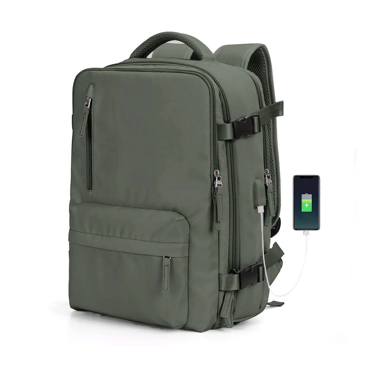 NEO DIGITAL - Mochila de viaje BP31 impermeable maleta de mano expandible 40 L VM