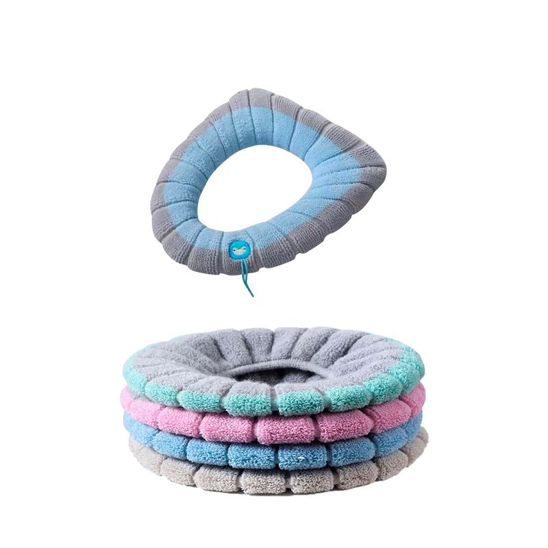 GENERICO - Cubierta de Aro para Inodoros Extendible Multicolor