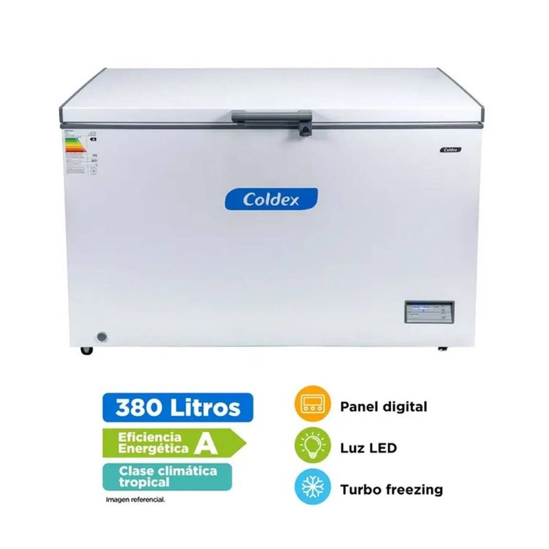COLDEX - Congeladora Coldex 380lt Ch40plus Blanco