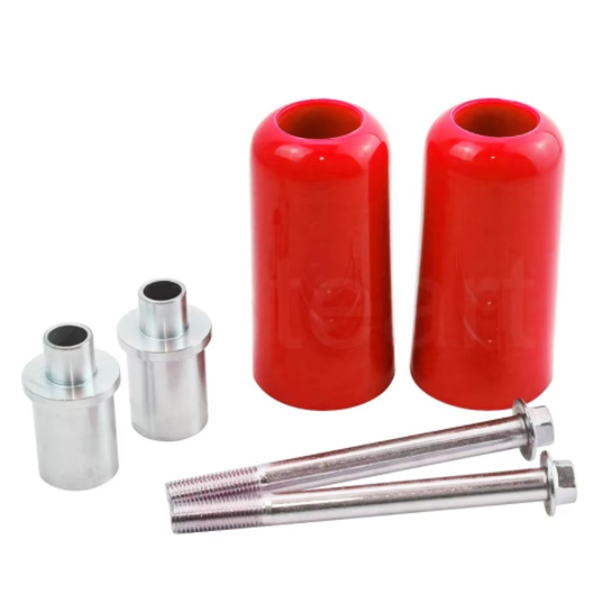 GENERICO - SLIDER UNIVERSAL PARA MOTO ROJO- M8 8MM