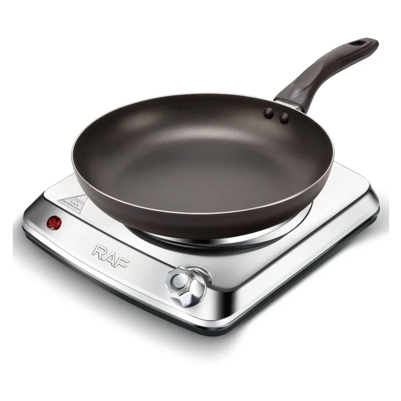 RAFF - Cocina Eléctrica 1 Hornilla Potente 1000W RAF R.8204