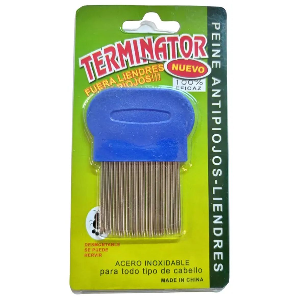 GENERICO - Peine patrullero de acero y plástico
