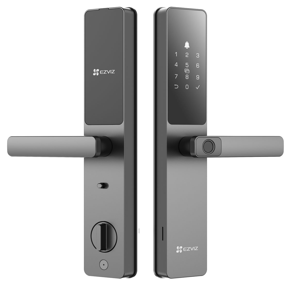 EZVIZ - Cerradura Inteligente EZVIZ DL05 de Huella 7-en-1 WiFiBluetooth
