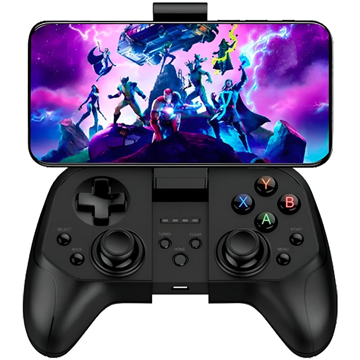 SEISA - Mando Gamepad Joystick Bluetooh Smartphone Y Tablet Con Sujetador
