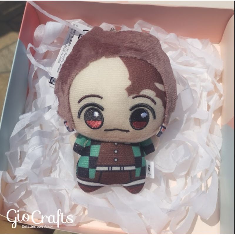 GENERICO - Llavero peluche Tanjiro Kamado - Demon Slayer