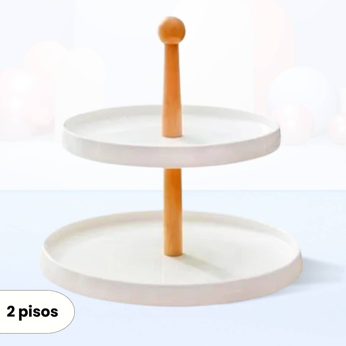 ICHIMATSU - Porta Bocaditos de Loza 2 Pisos