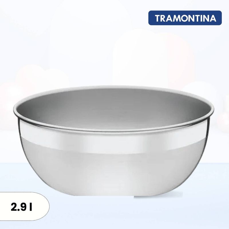 TRAMONTINA - Bowl de Acero Inoxidable T Freezinox Tramontina 22 CM