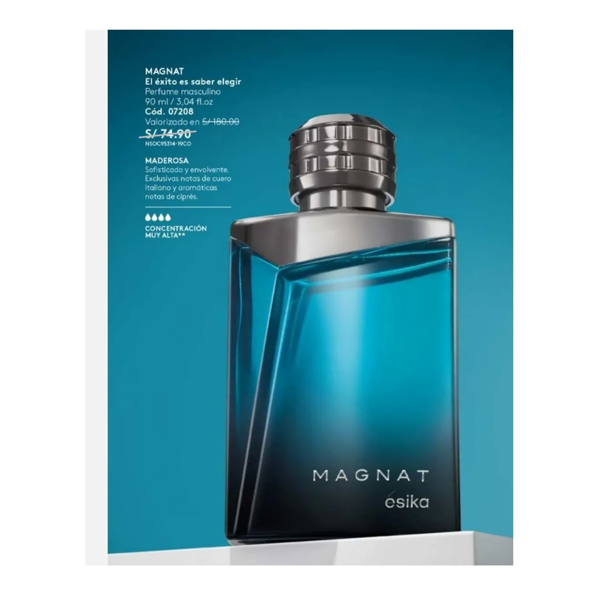 Esika - Perfume magnat ésika spray 90 ml