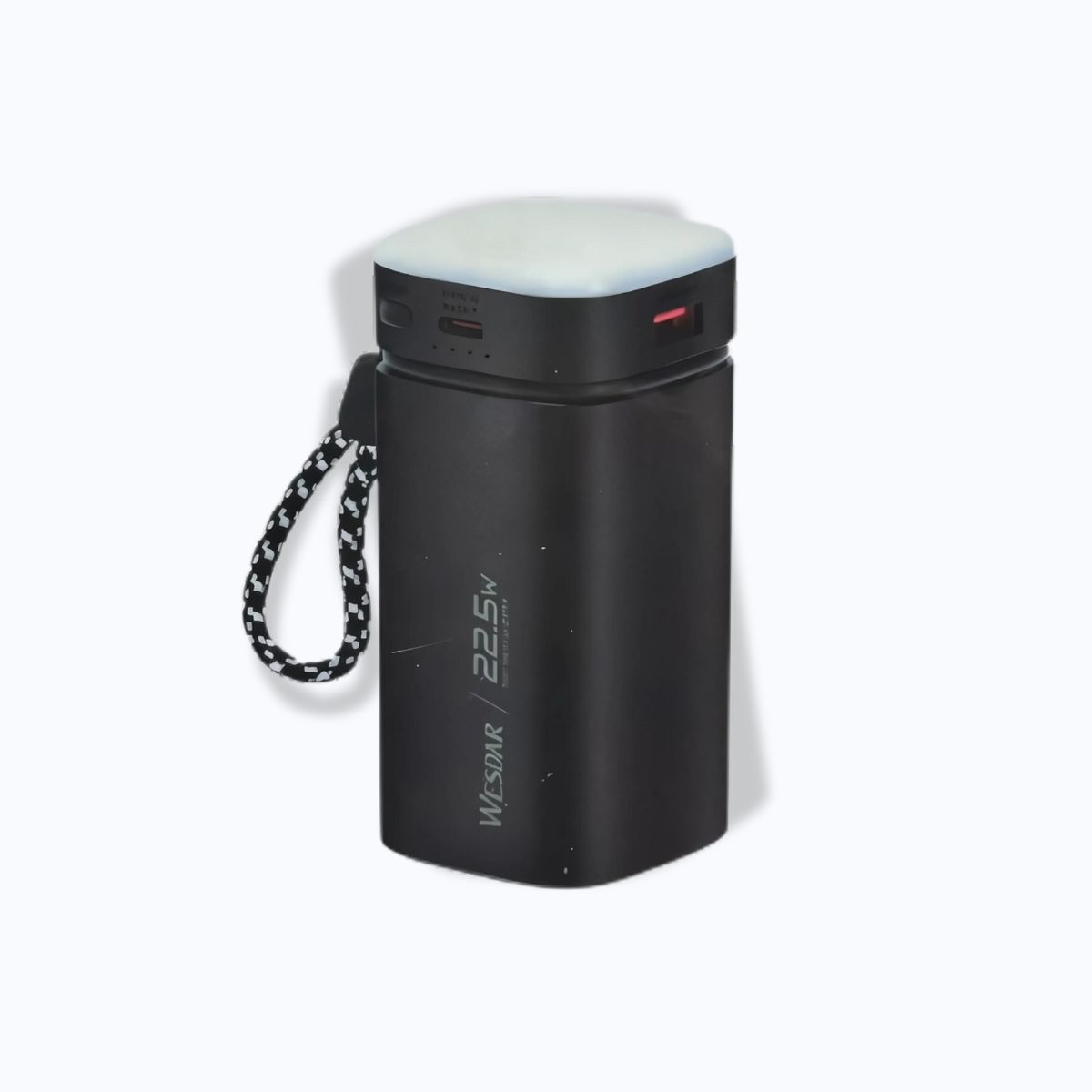 WESDAR - Wesdar - Powerbank 22.5 W PD LED Fast Charge cable lightning y USB-C 20000mAh