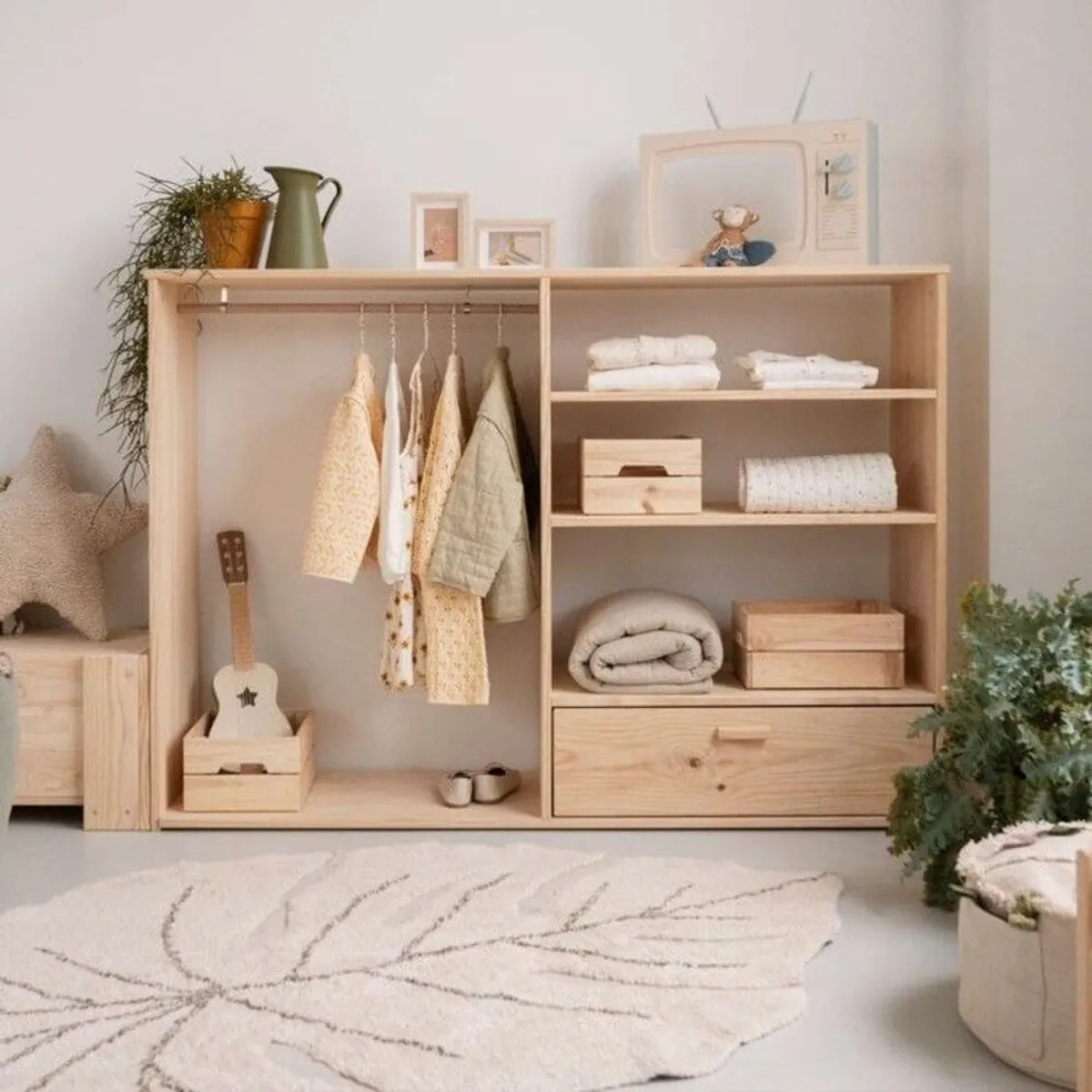 TU MESITA - Ropero Infantil Isuchi Color Panela TU MESITA