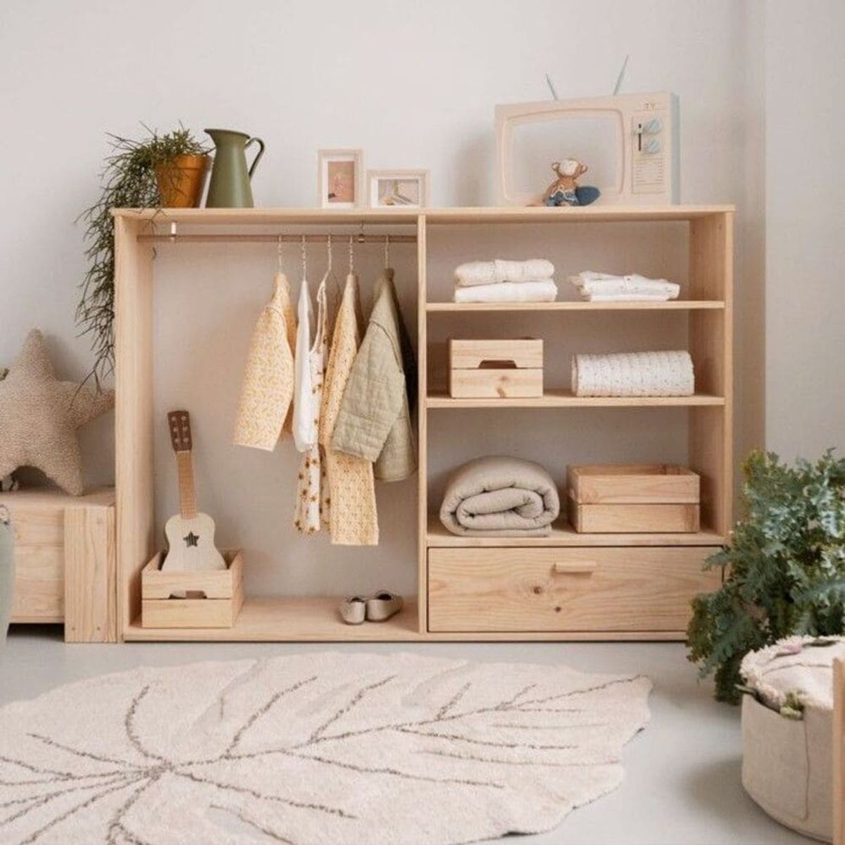 TU MESITA - Ropero Infantil Isuchi Color Panela TU MESITA