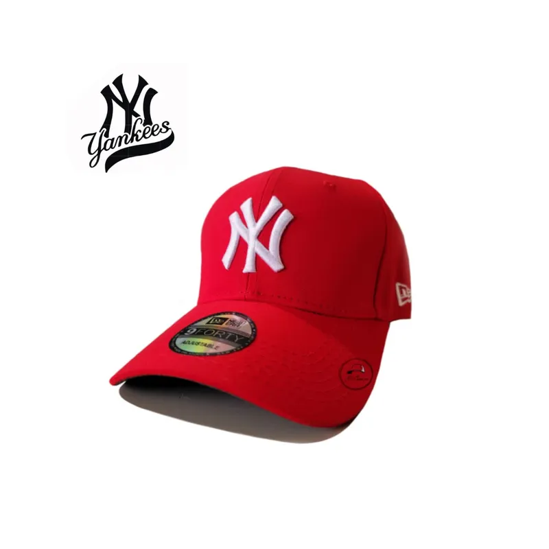 GENERICO - GORRA COLOR ROJO NY NEW YORK