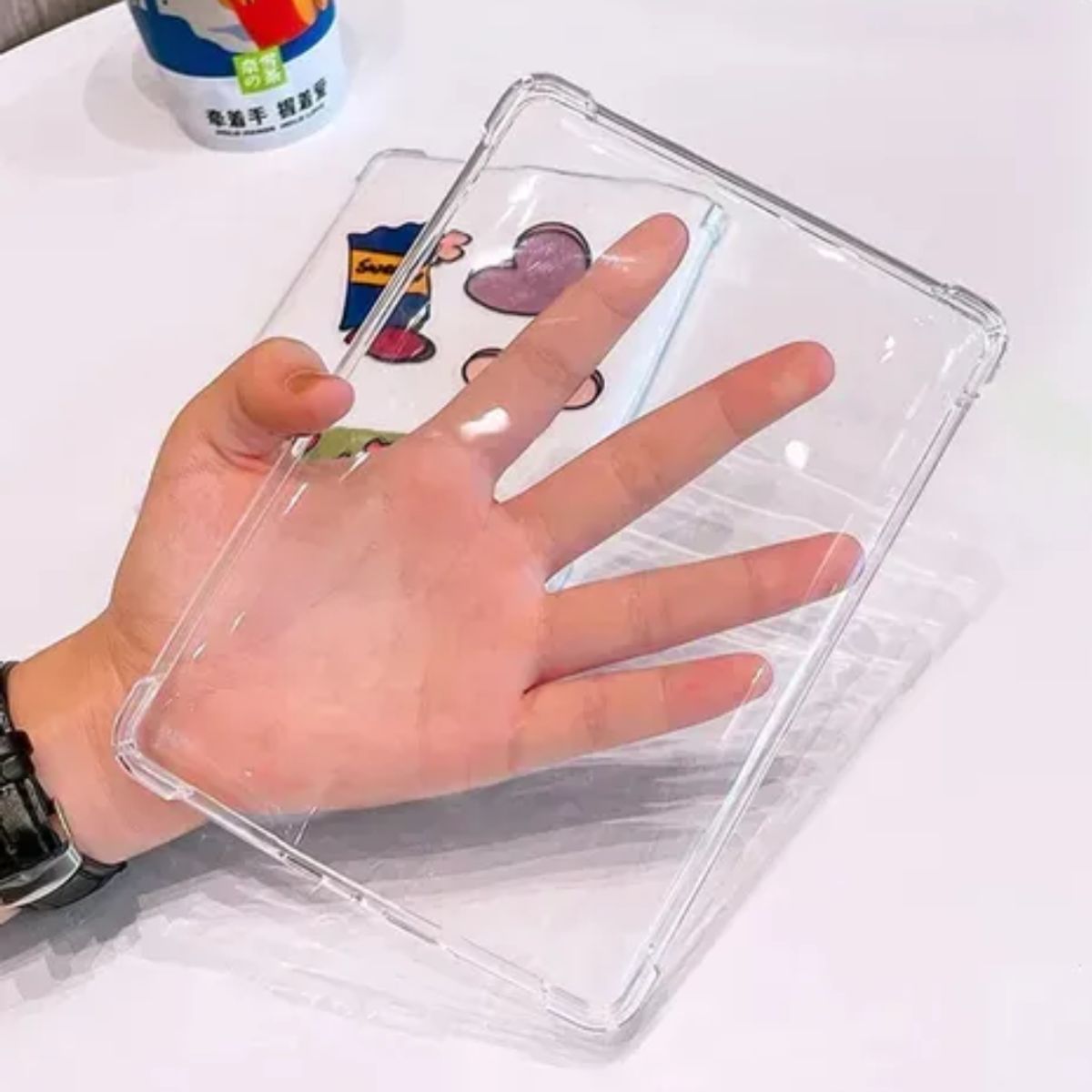 GENERICO - Funda Transparente Para Tablet Kindle Paperwhite 5 6 7 Gen Dp75SDI