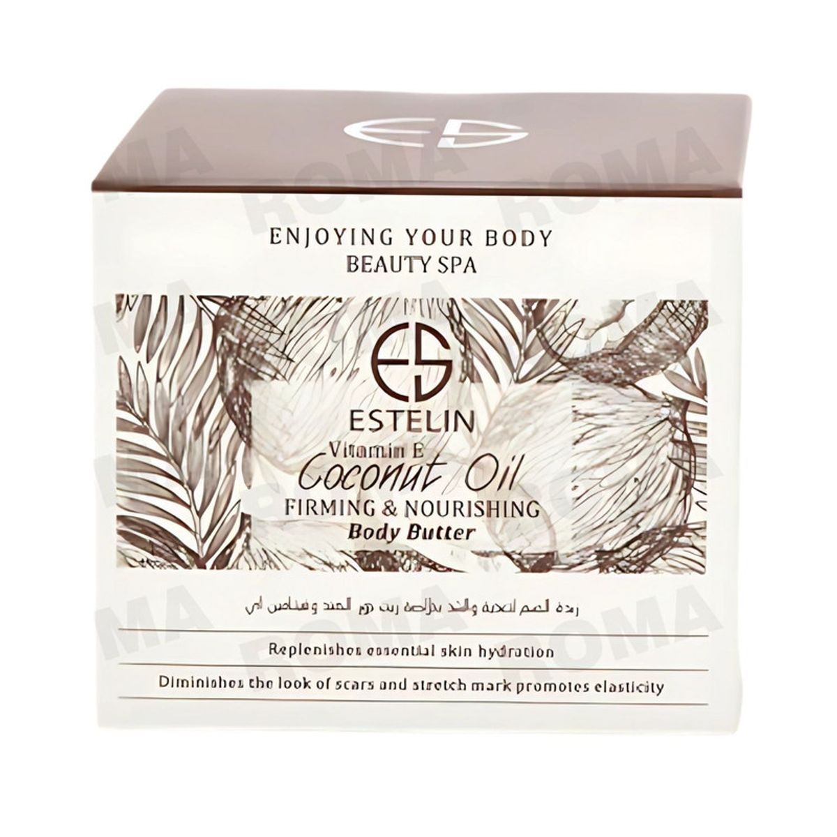 GENERICO - EXFOLIANTE DE ACEITE DE COCO Y VITAMINA E 250G ESTELIN