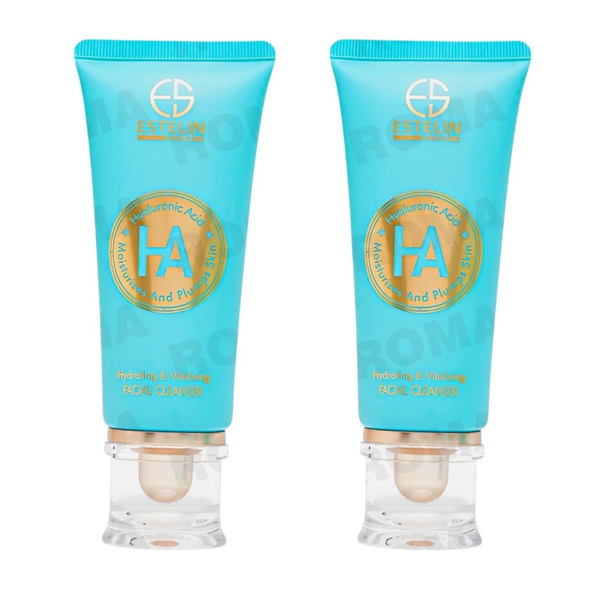 GENERICO - PACK 2 LIMPIADOR FACIAL ÁCIDO HIALURÓNICO 80G ESTELIN