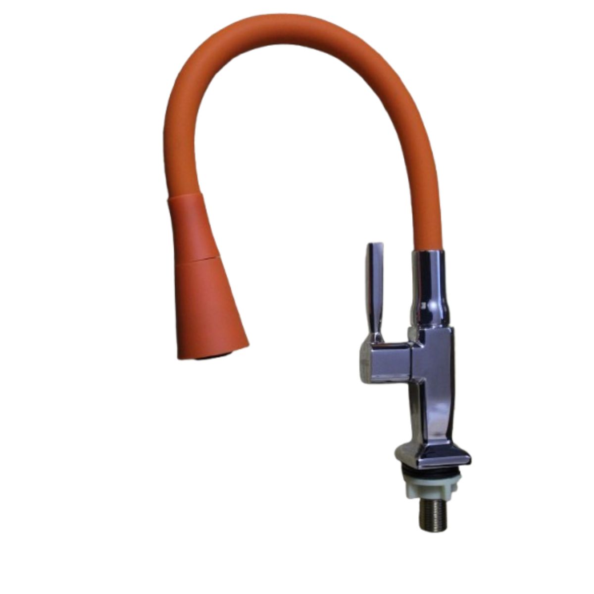 GENERICO - Pico Mueble Flexible Naranja - Chorro Ancho