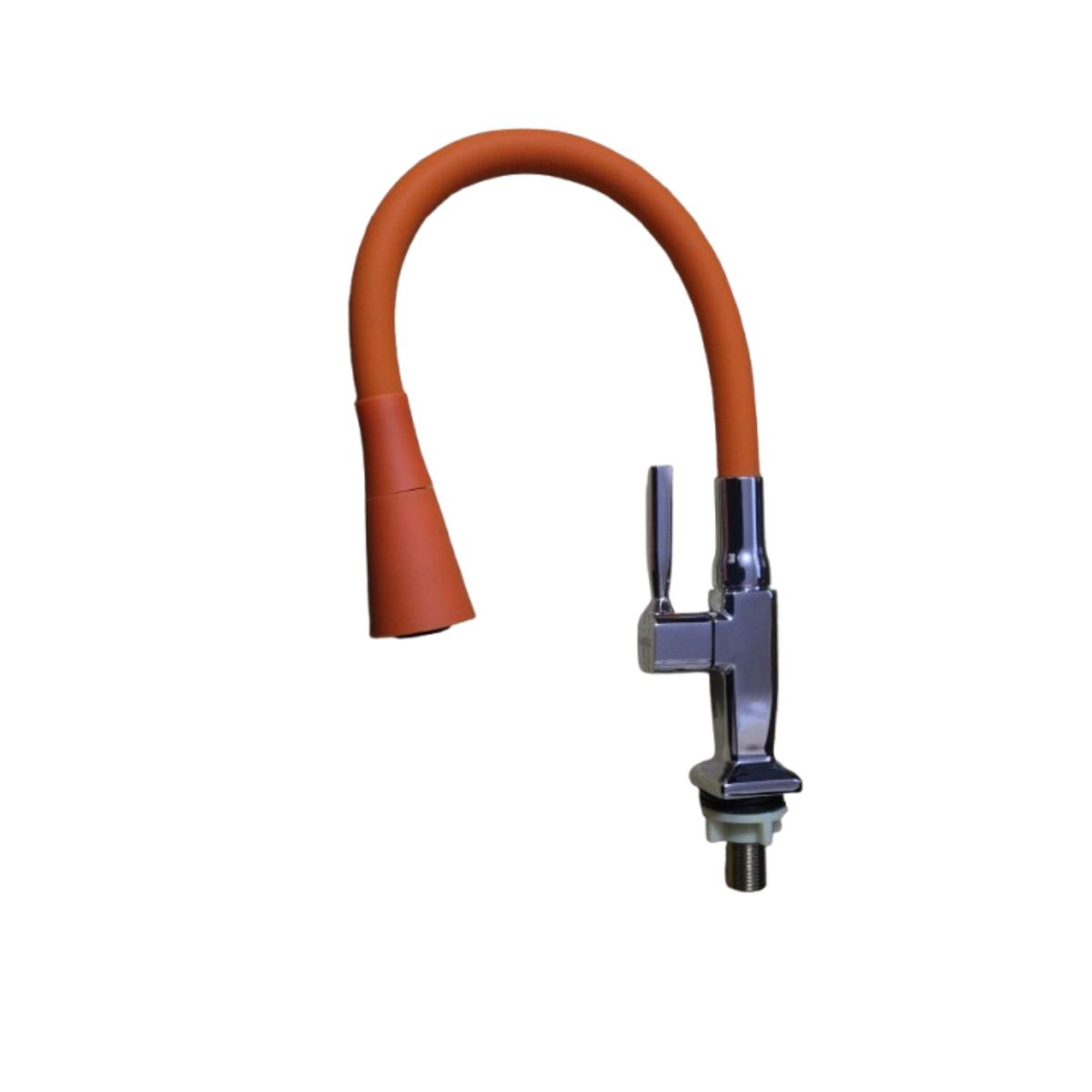 GENERICO - Pico Mueble Flexible Naranja - Chorro Ancho