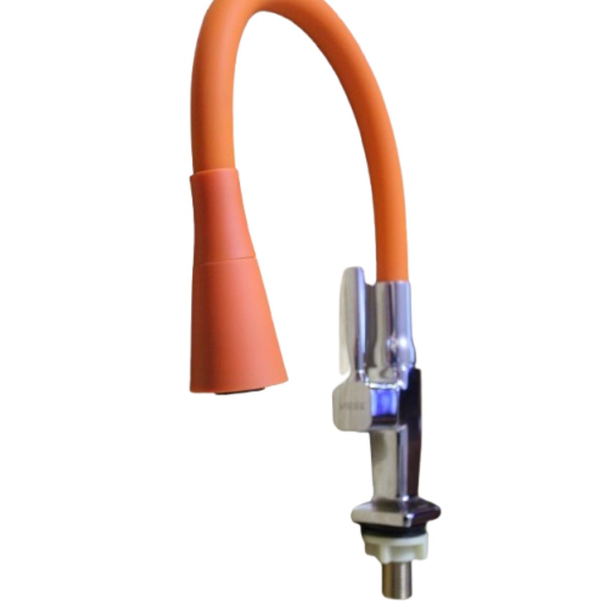 GENERICO - Pico Mueble Flexible Naranja - Chorro Ancho