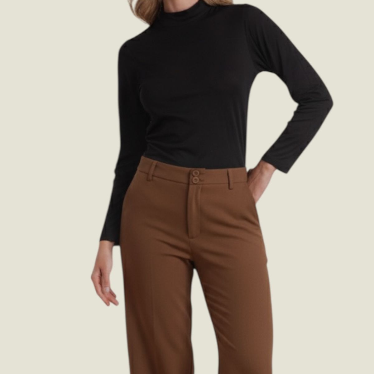 MELANGELS - Pantalón Alba Palazzo