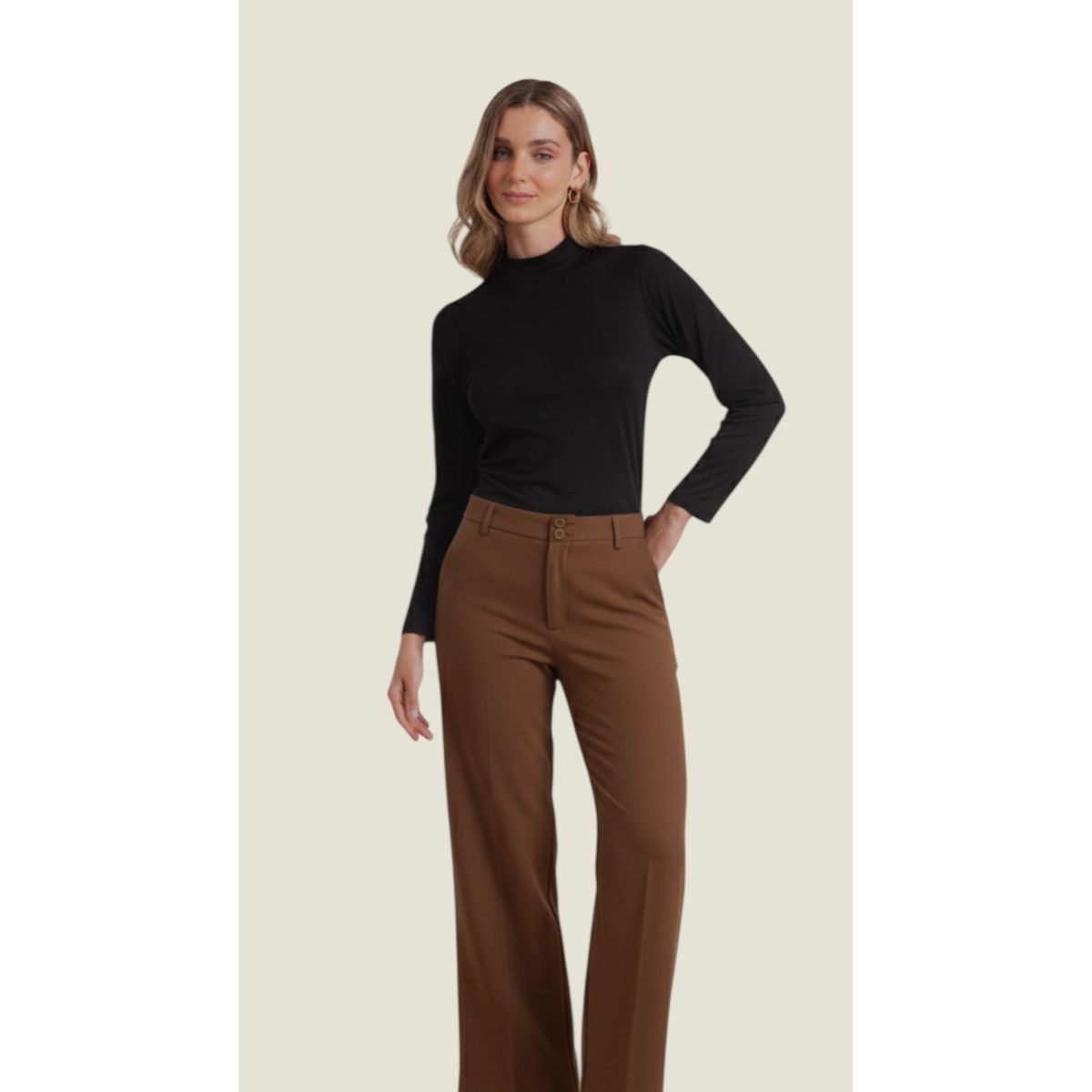 MELANGELS - Pantalón Alba Palazzo