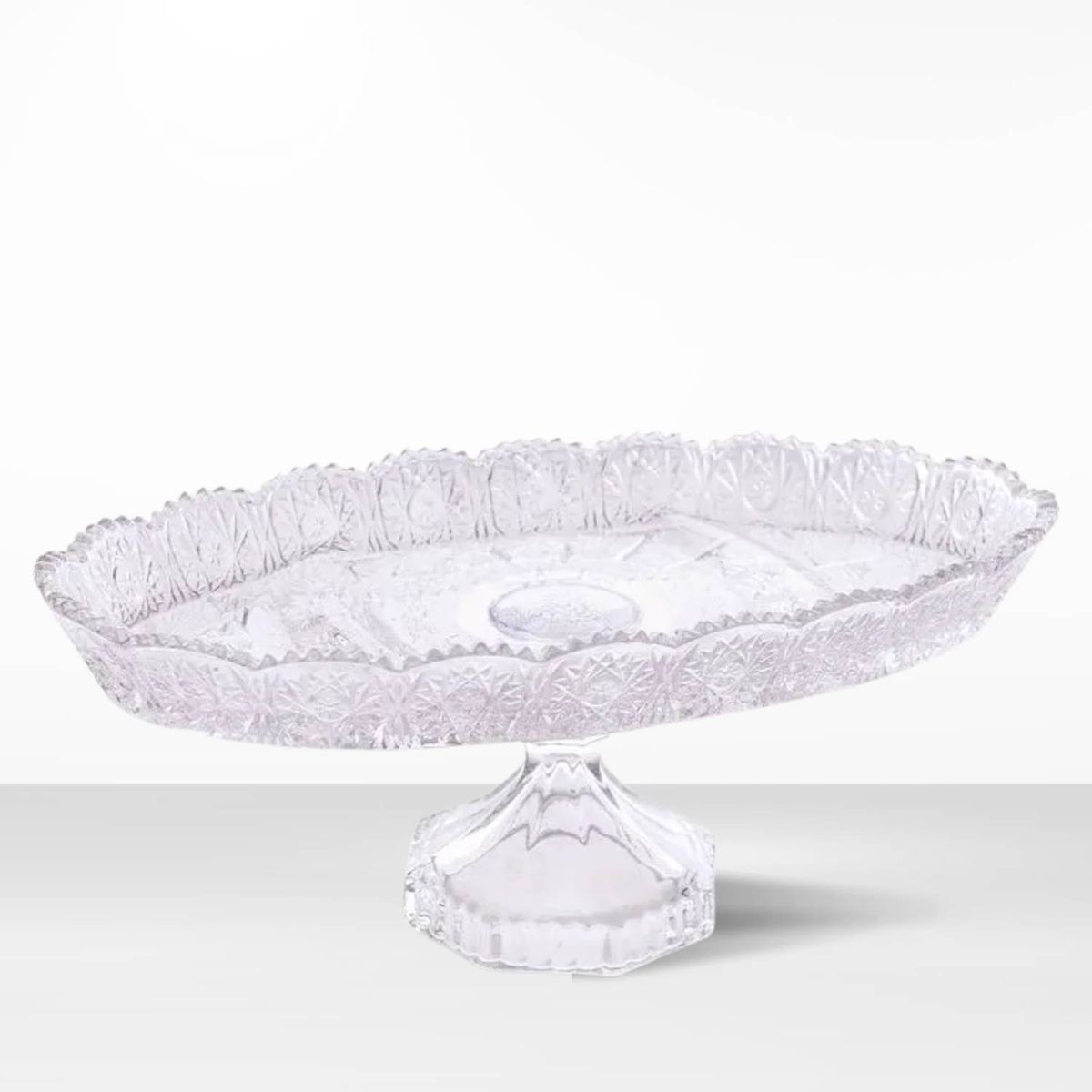 ICHIMATSU - Porta Torta de Vidrio Royal si Tapa