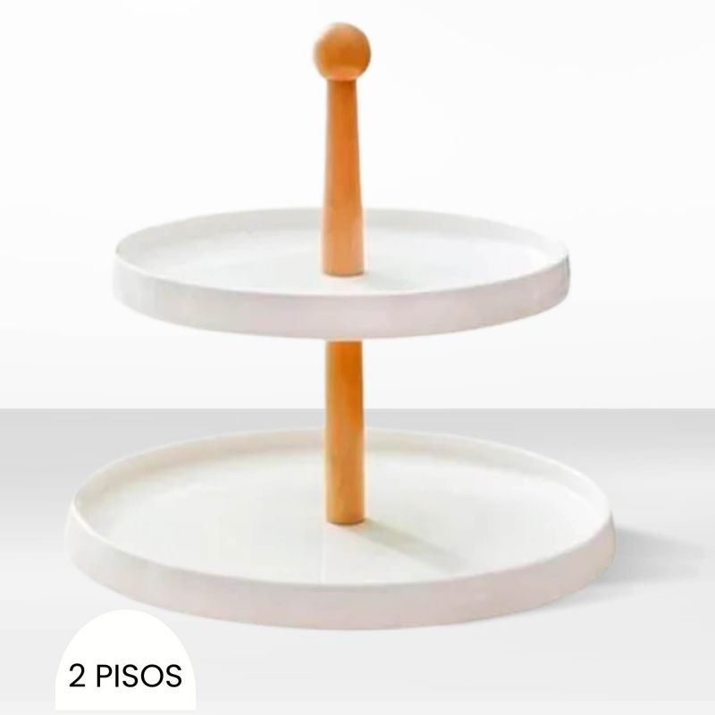 ICHIMATSU - Porta Bocaditos de Loza 2 Pisos