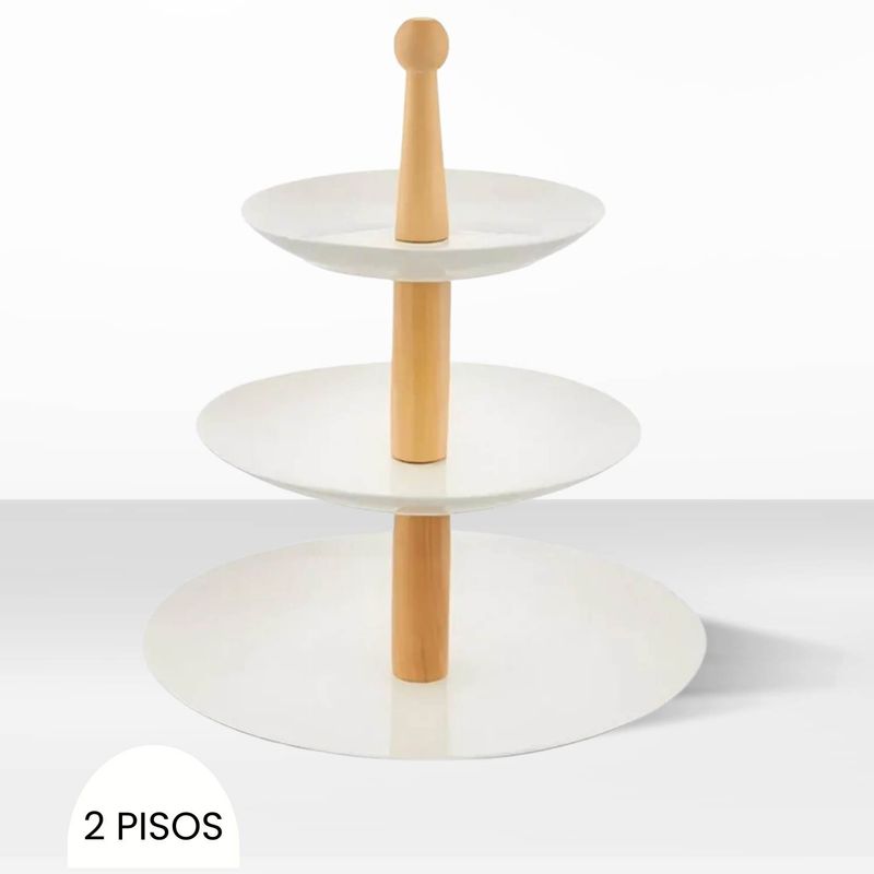 ICHIMATSU - Porta Bocaditos de Loza 3 Pisos