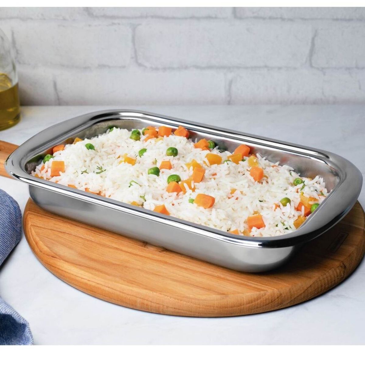 TRAMONTINA - Asadera de Acero Cosmos Tramontina 47 cm