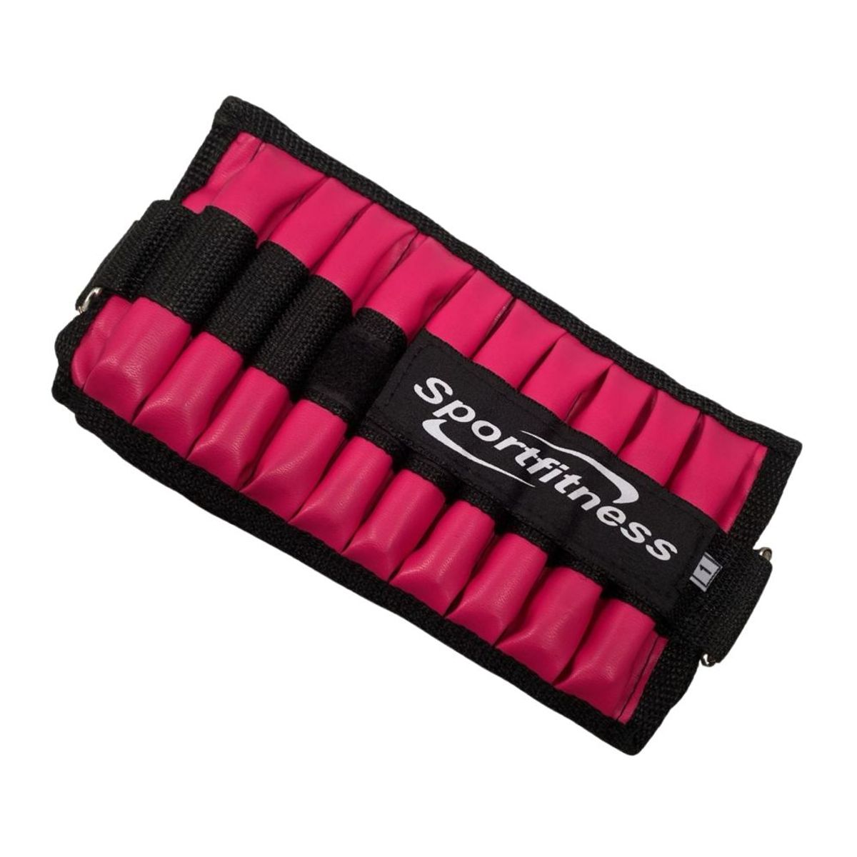 URBAN FIT - Tobillera muñequera con peso metal Fucsia  - 1 kg