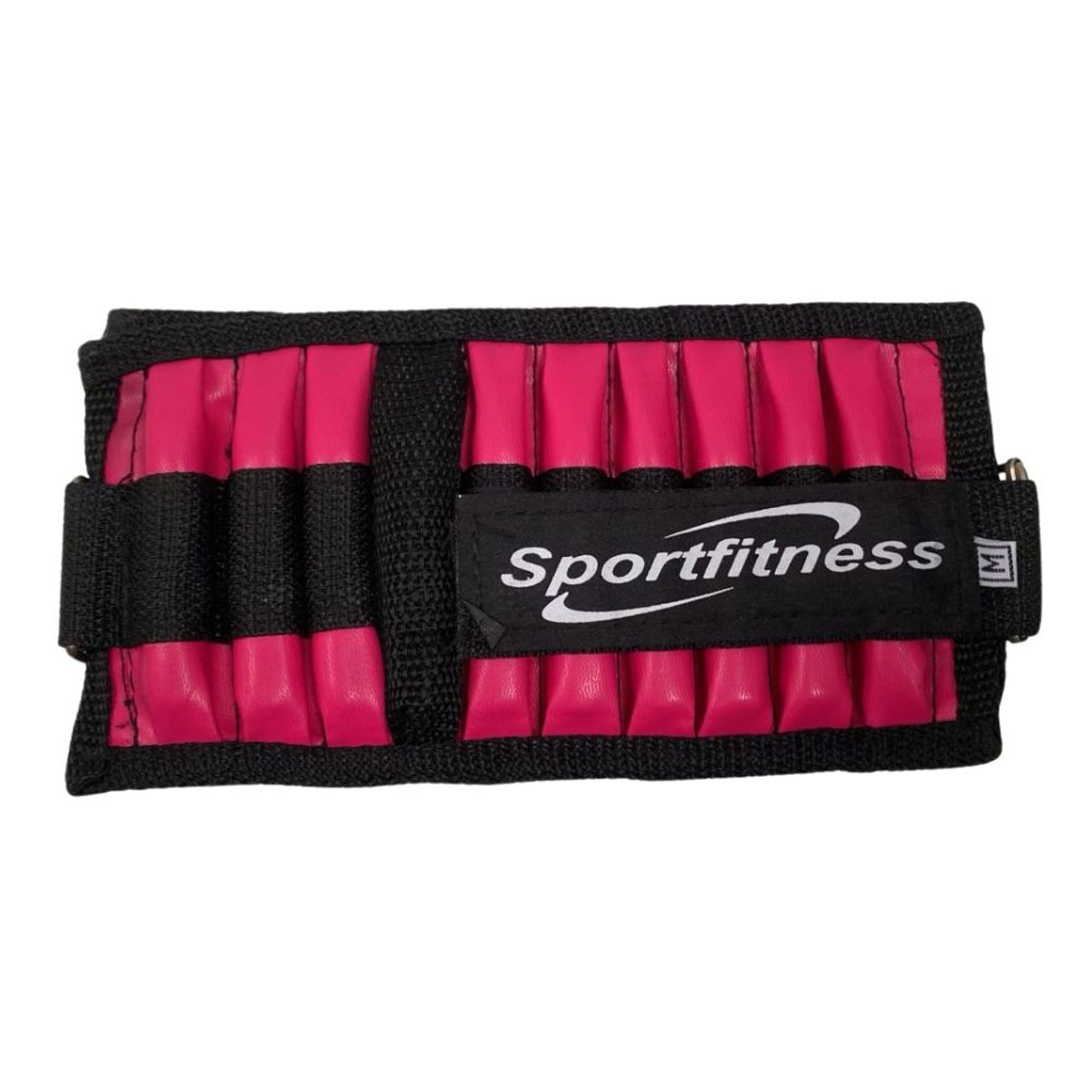 URBAN FIT - Tobillera muñequera con peso metal Fucsia  - 0.5kg