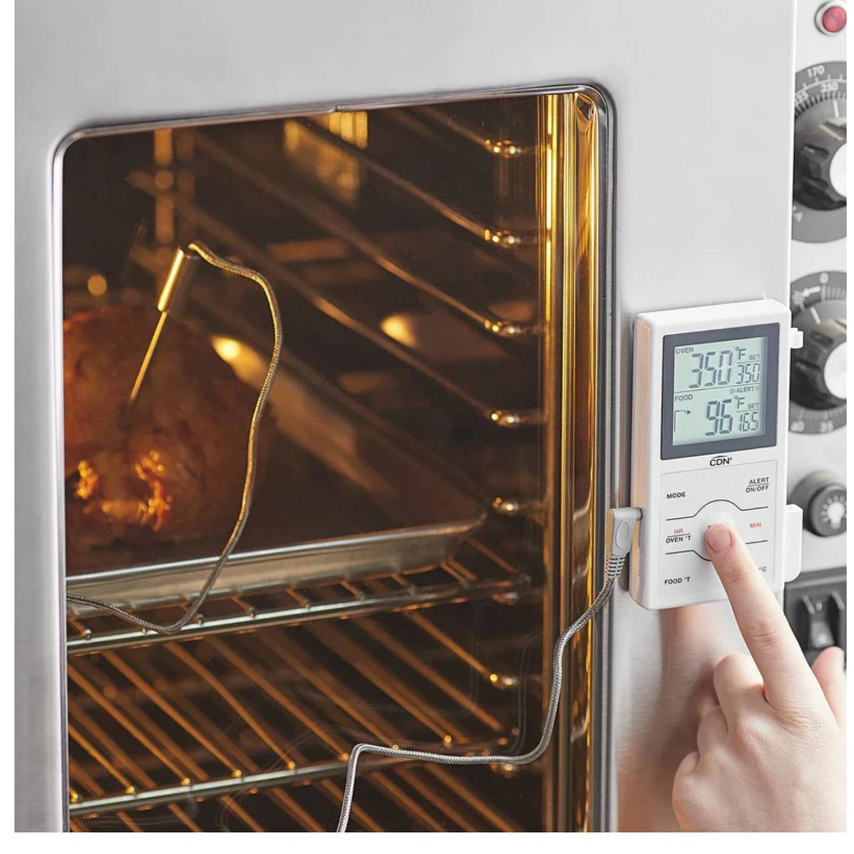 GENERICO - Termometro - Temporizador de Sonda Doble Deteccion DSP1-W CDN