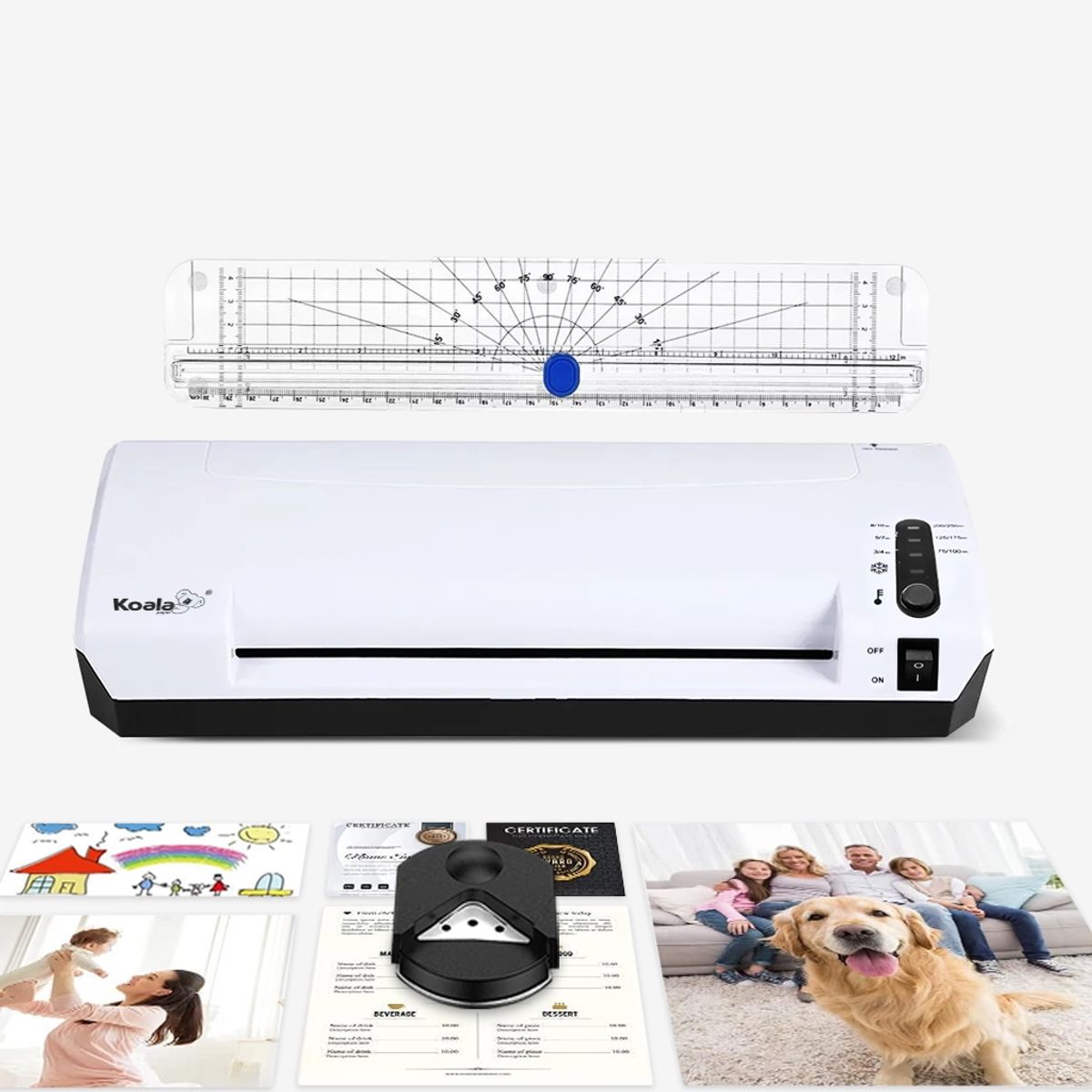 KOALA - Laminadora Enmicadora PLUS336 3 en 1 – A3