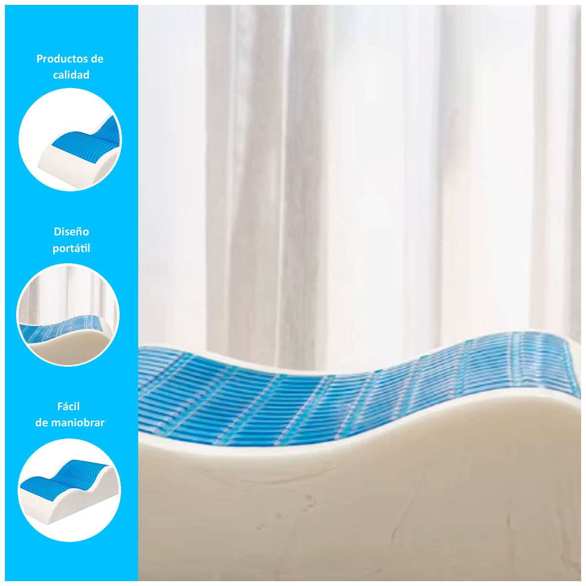 GENERICO - Respaldar Lumbar para Asiento