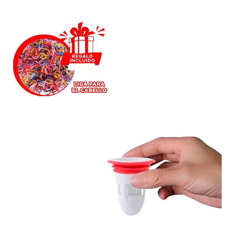 GENERICO - Drenaje con Compatibilidad Estetica Blanco Y+Ligas de Regalo