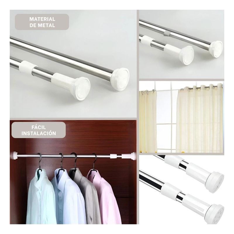 RYBIU IMPORT - Pack4 Tubo Expandible 140m a 260m Plomo Y+Regalo Stickers