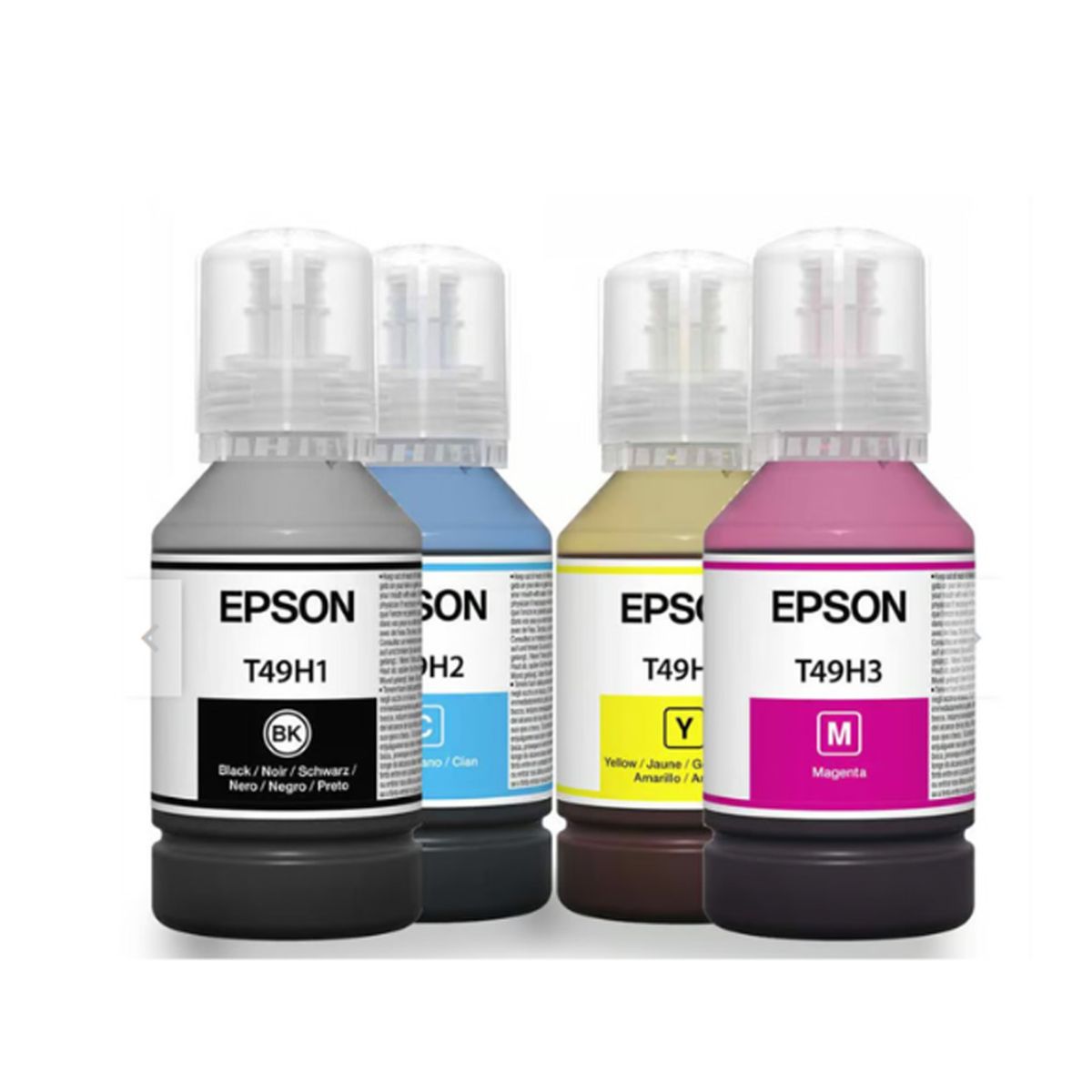 EPSON - KIT DE TINTA EPSON T49H NEGRO CYAN MAGENTA YELLOW T3170X 140ML CU