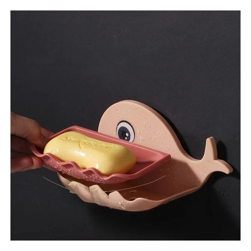 RYBIU IMPORT - Pack2 Portajabon Infantil y Util de Rosado Y+Regalo Stickers