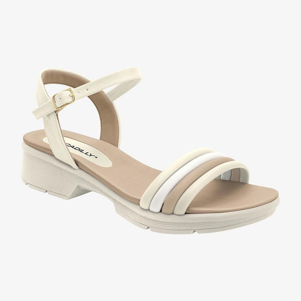 PICCADILLY - Sandalia Casual 572015 OFF WHITE BRANCO MARFIM
