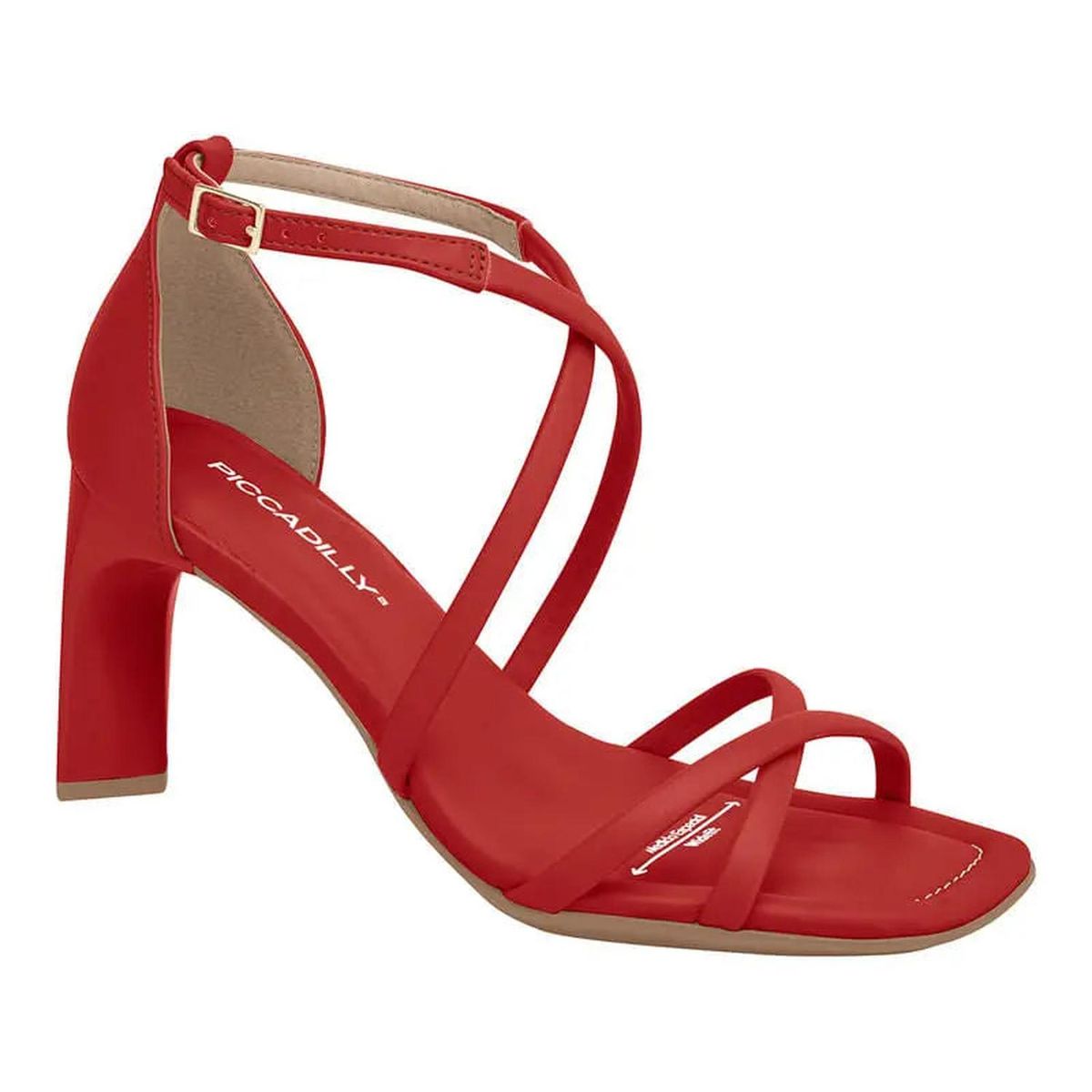 PICCADILLY - ZAPATO MUJER PICCADILLY VESTIR VERMELHO 65500700000023