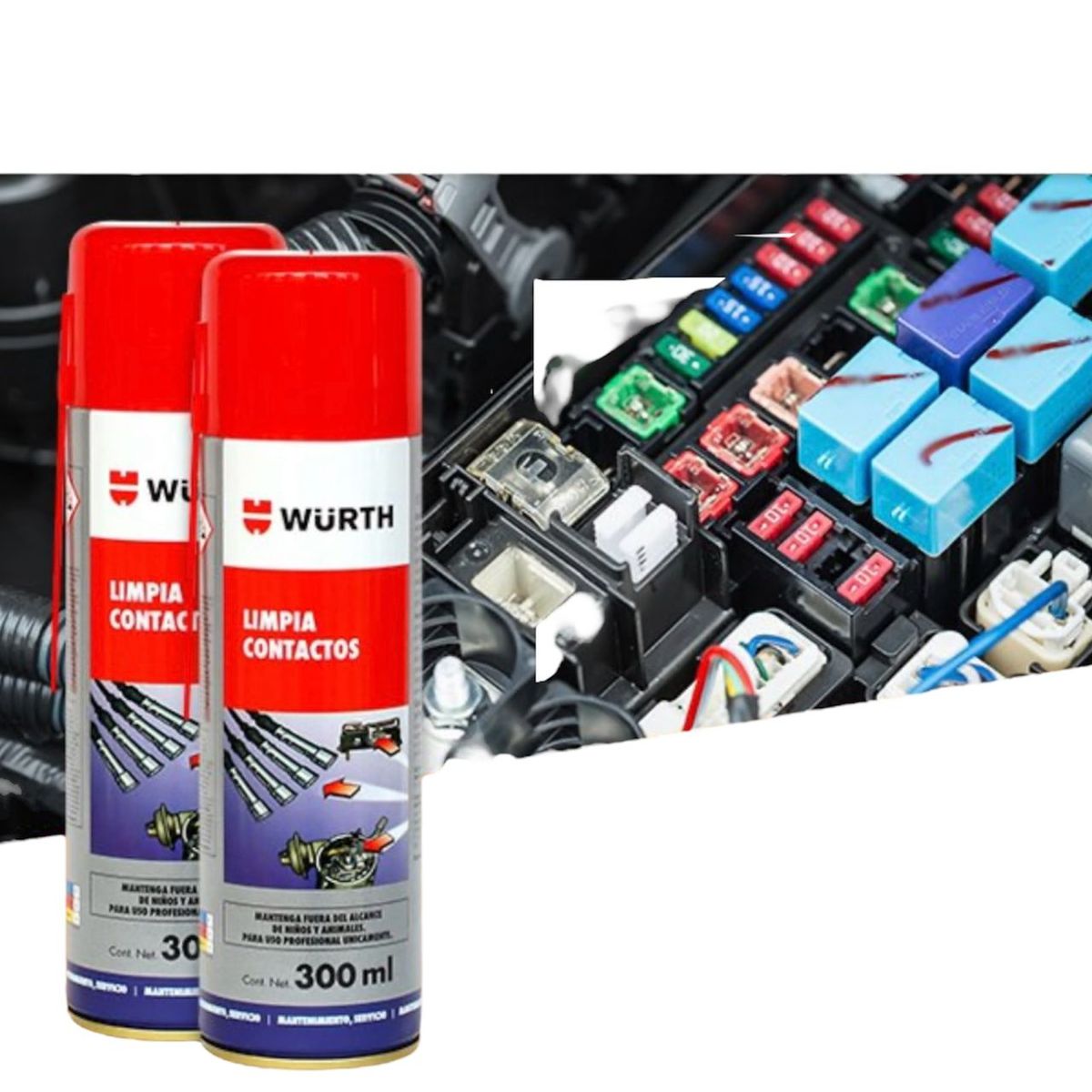 GENERICO - WURTH -  LIMPIADOR DE CONEXIONES ELECTRICAS