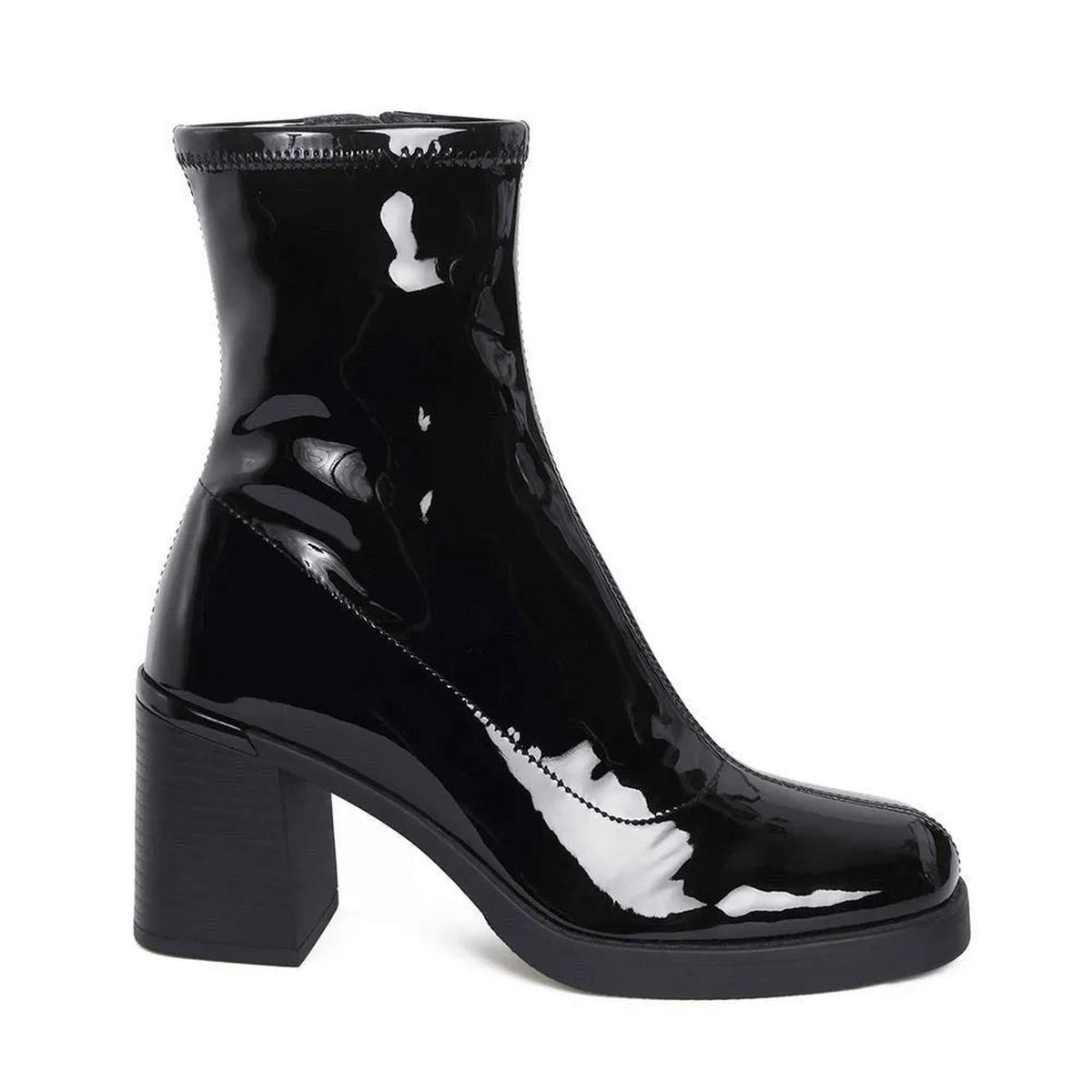 STHEF - BOTIN MUJER STHEF VESTIR NEGRO 8113