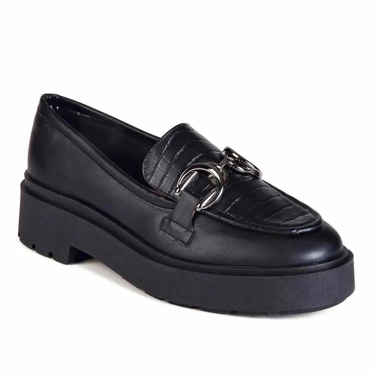 MIKAELA - MOCASIN MUJER MIKAELA PRETO 20055-15