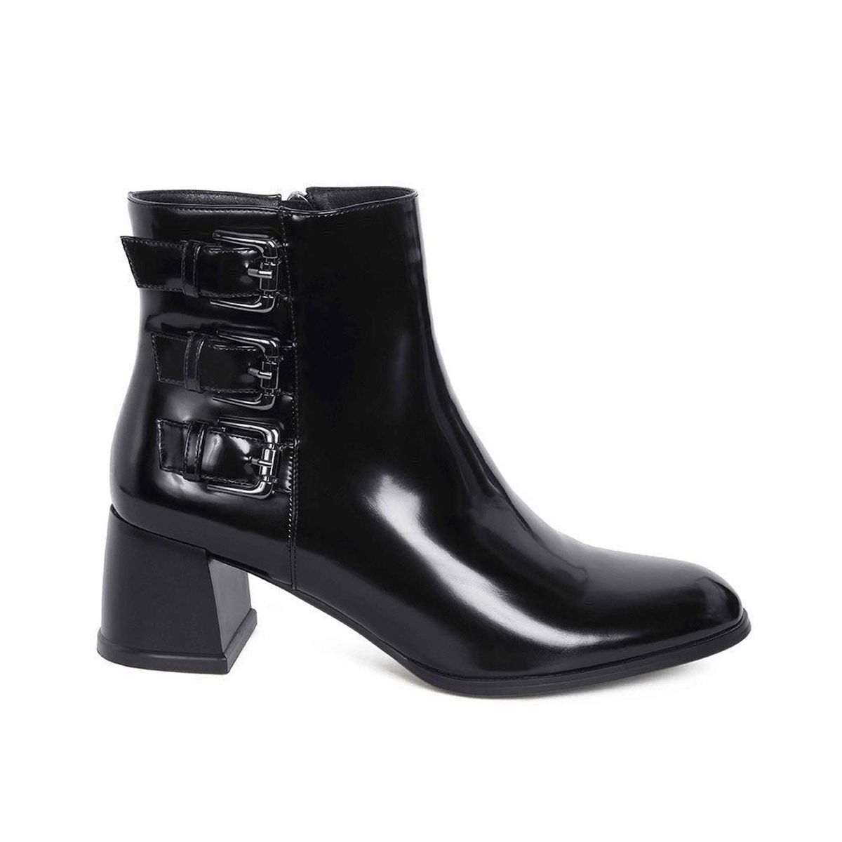 STHEF - BOTIN MUJER STHEF VESTIR NEGRO 8100