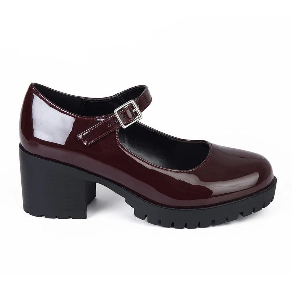 STHEF - MOCASIN MUJER STHEF BURGUNDY 7896