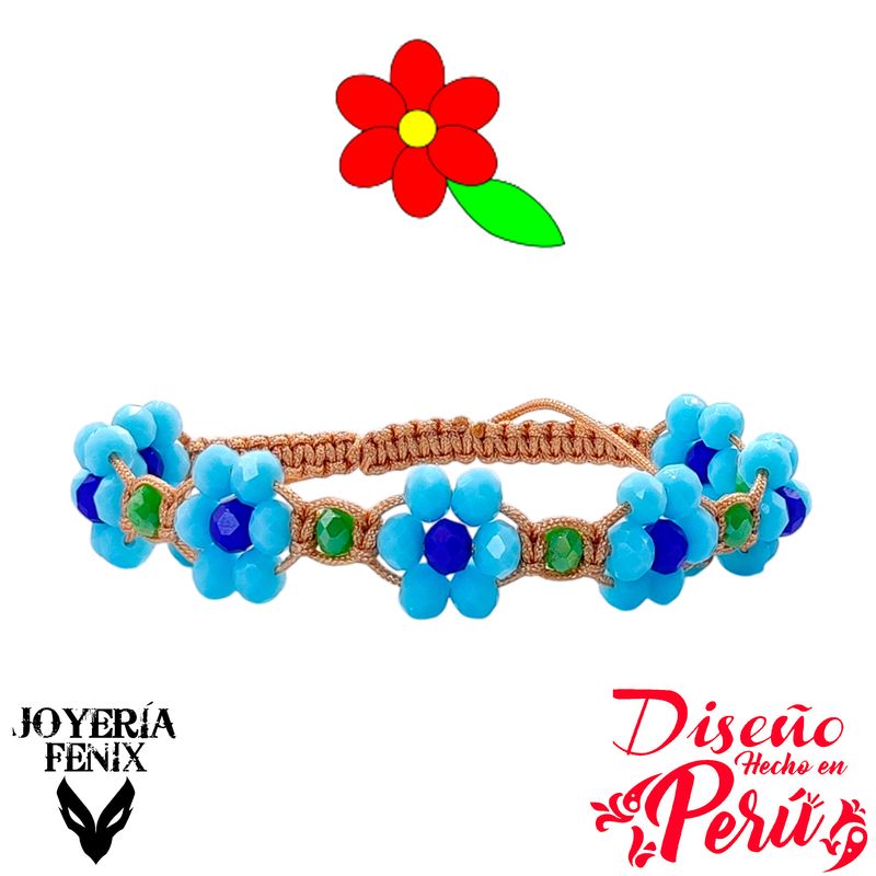 JOYERIA FENIX - Pulsera Flor Eterna - Joyería Fénix