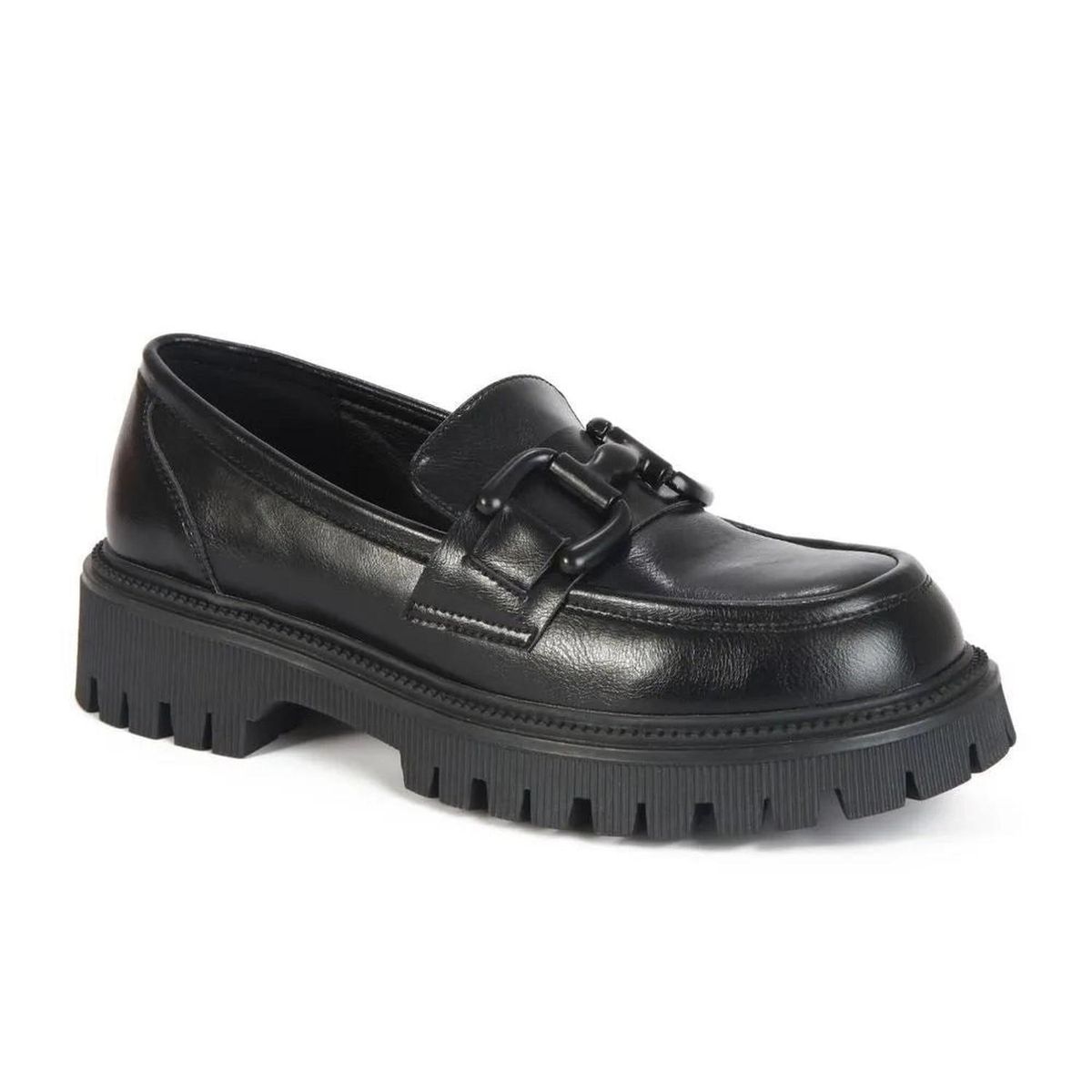 STHEF - MOCASIN MUJER STHEF NEGRO 7629