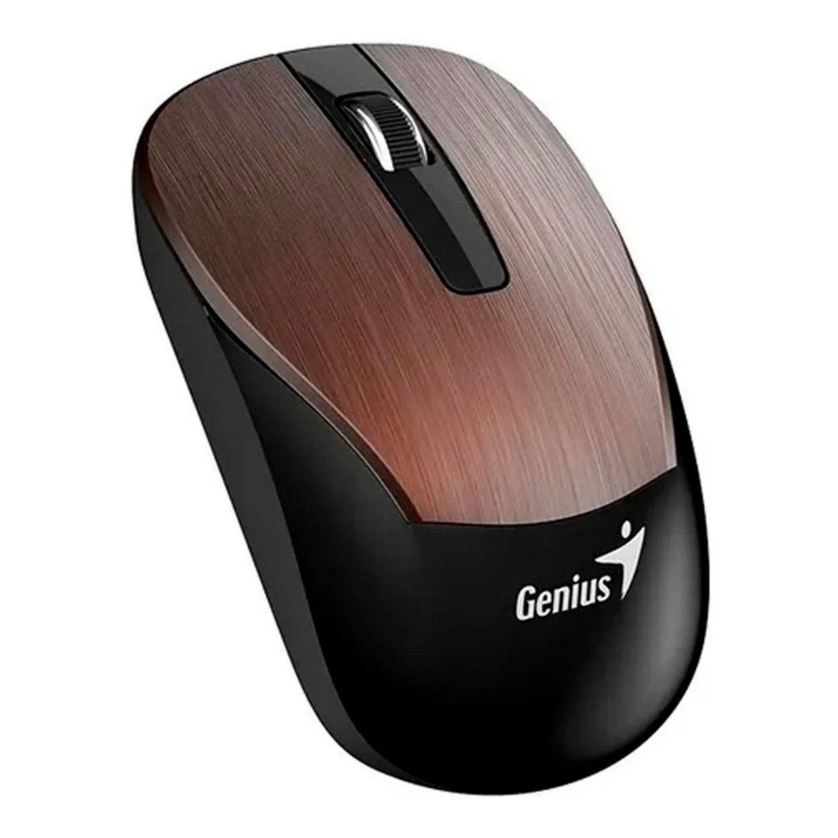 GENIUS - Mouse Genius Eco-8015 Wireless Recargable Chocolate - Conectividad In