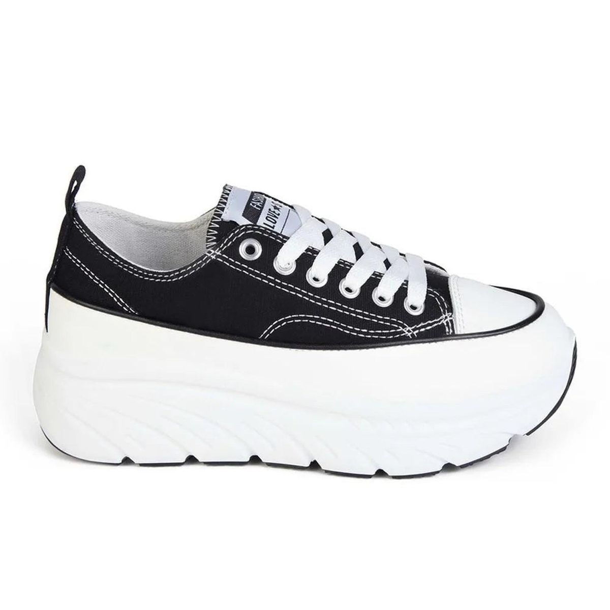 STHEF - ZAPATILLA MUJER STHEF CASUAL NEGRO 8037